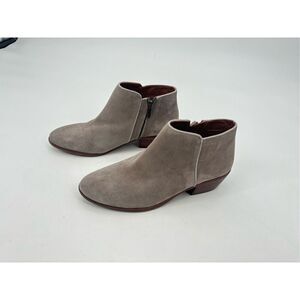 Sam elderman suede ankle booties size 8